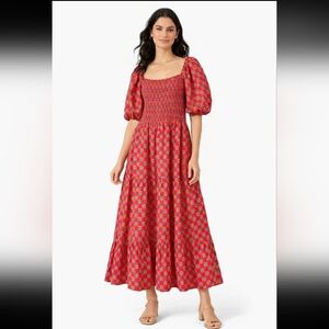 NWT! Lea Floral Maxi Dress Pink